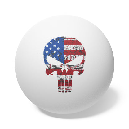 Punisher Ping Pong Balls, 6 pcs