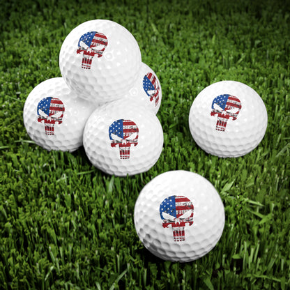 Golf Balls-Punisher, 6pcs